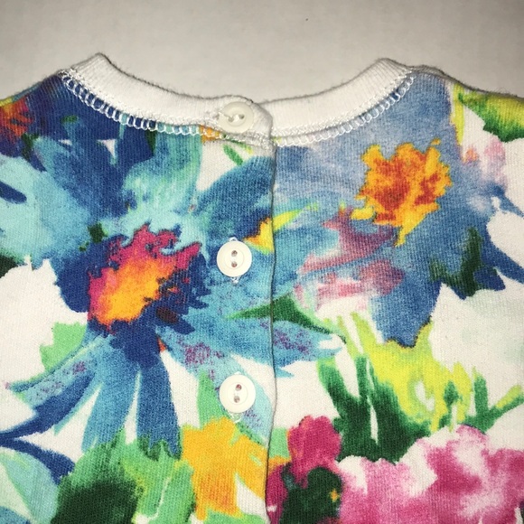 Ralph Lauren Baby Girl Floral Sweater NWOT - Picture 5 of 6
